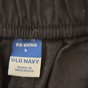 Old Navy Classic Black Chinos, Never Worn.